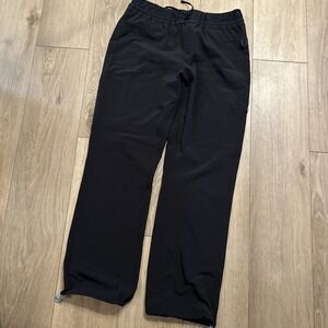 Urbane Performance Scrub Pants Women's Medium Black Medical Size Medium